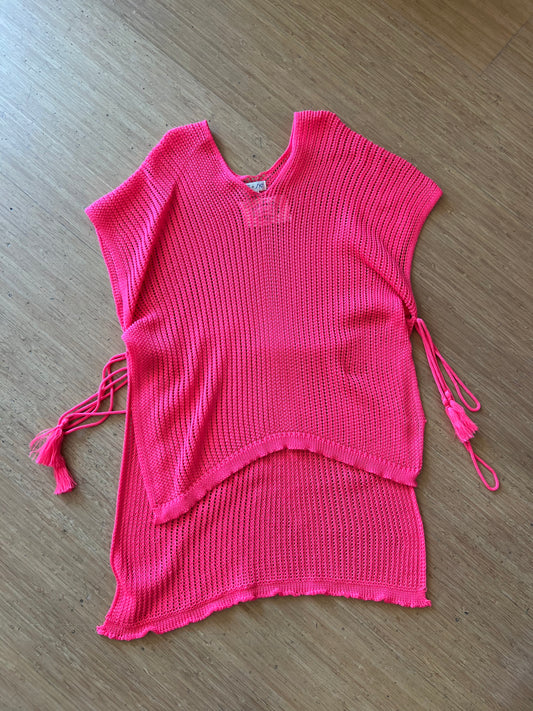 HOT PINK SWIM COVER