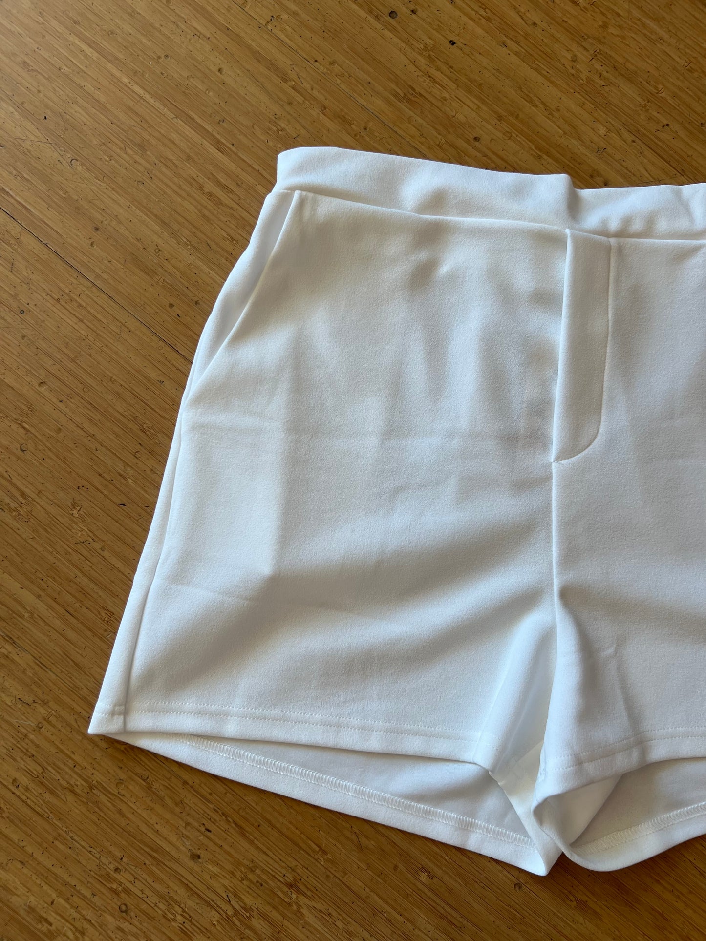 WHITLEE WHITE SHORTS