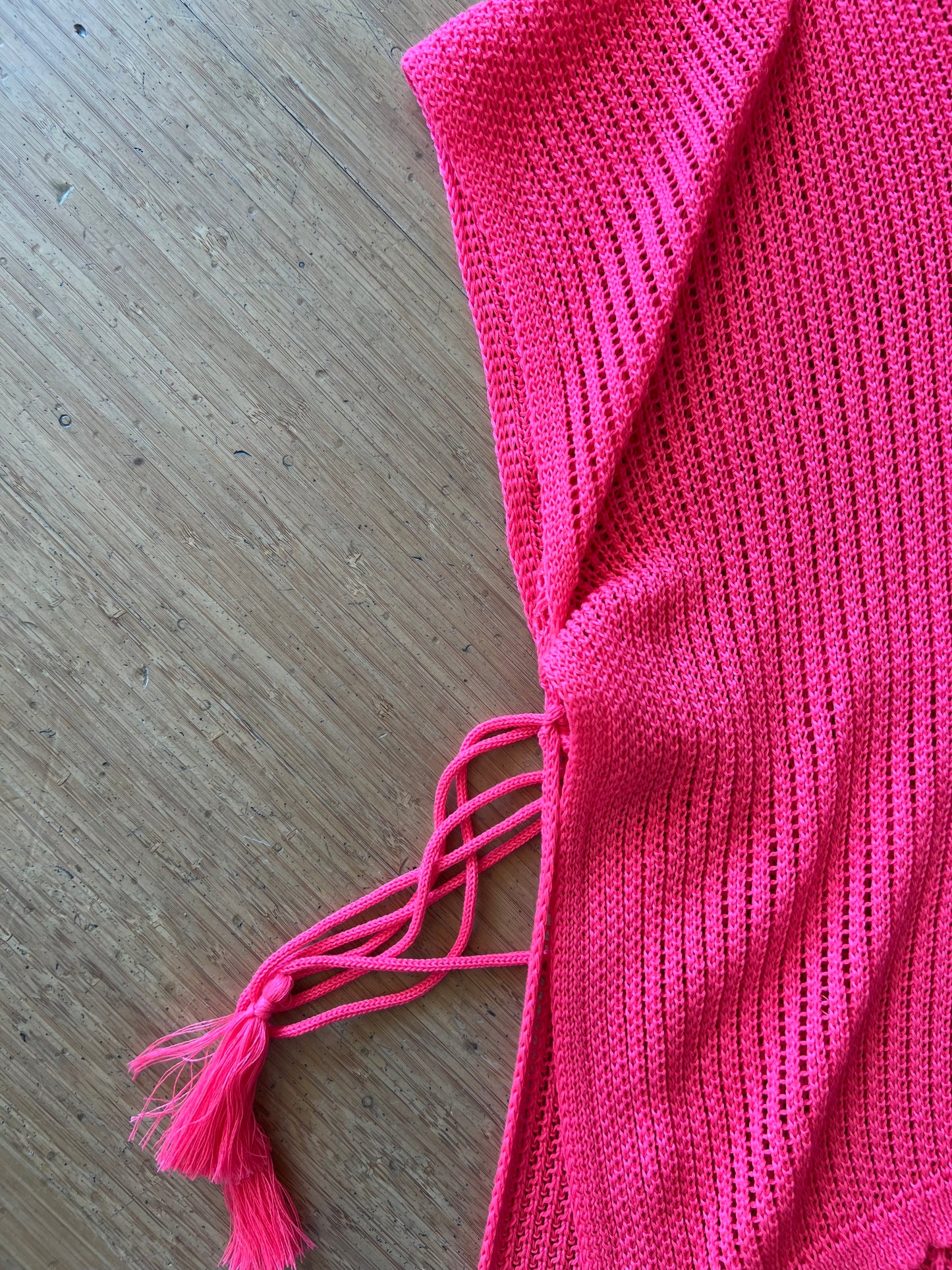 HOT PINK SWIM COVER