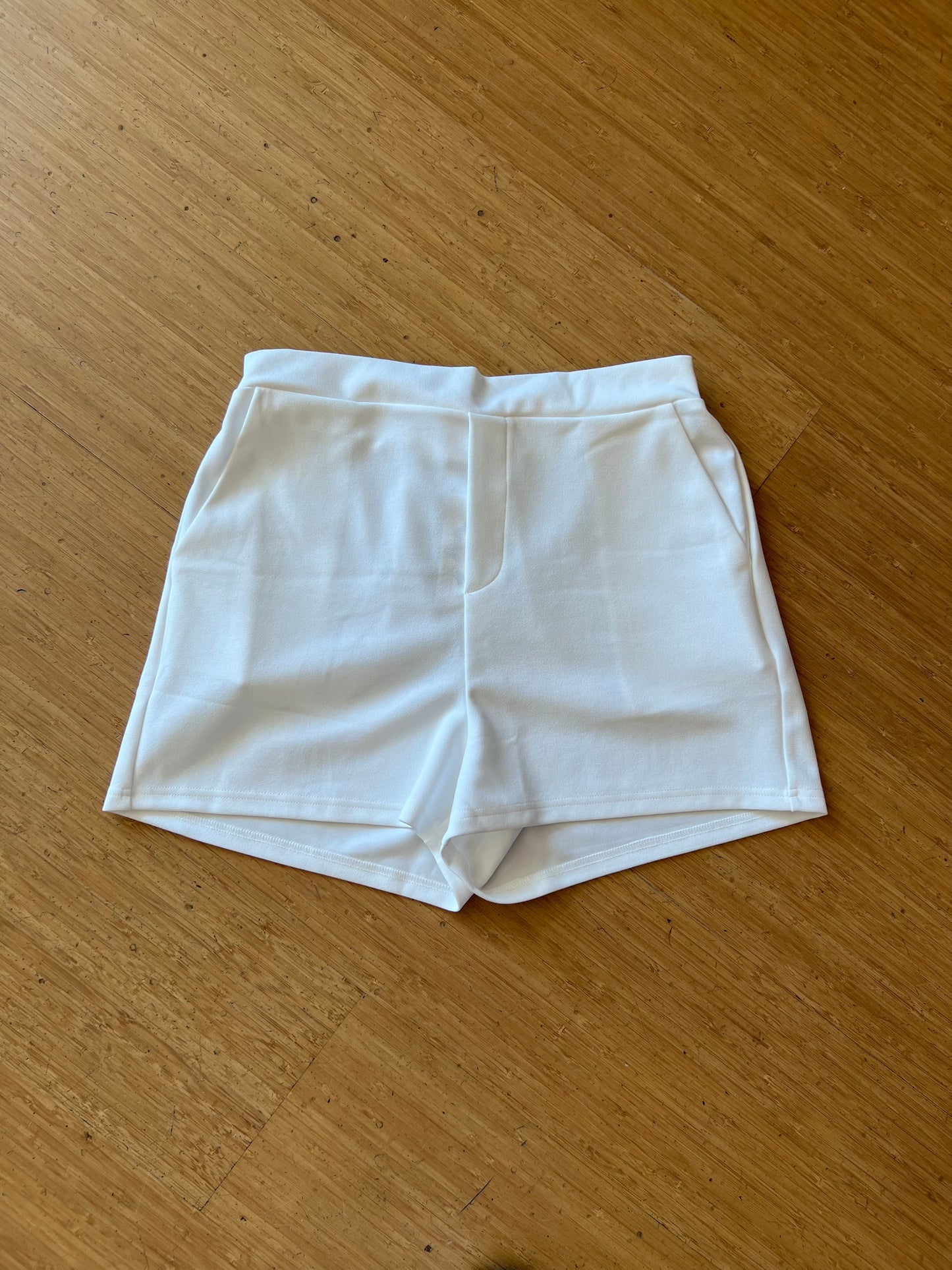 WHITLEE WHITE SHORTS