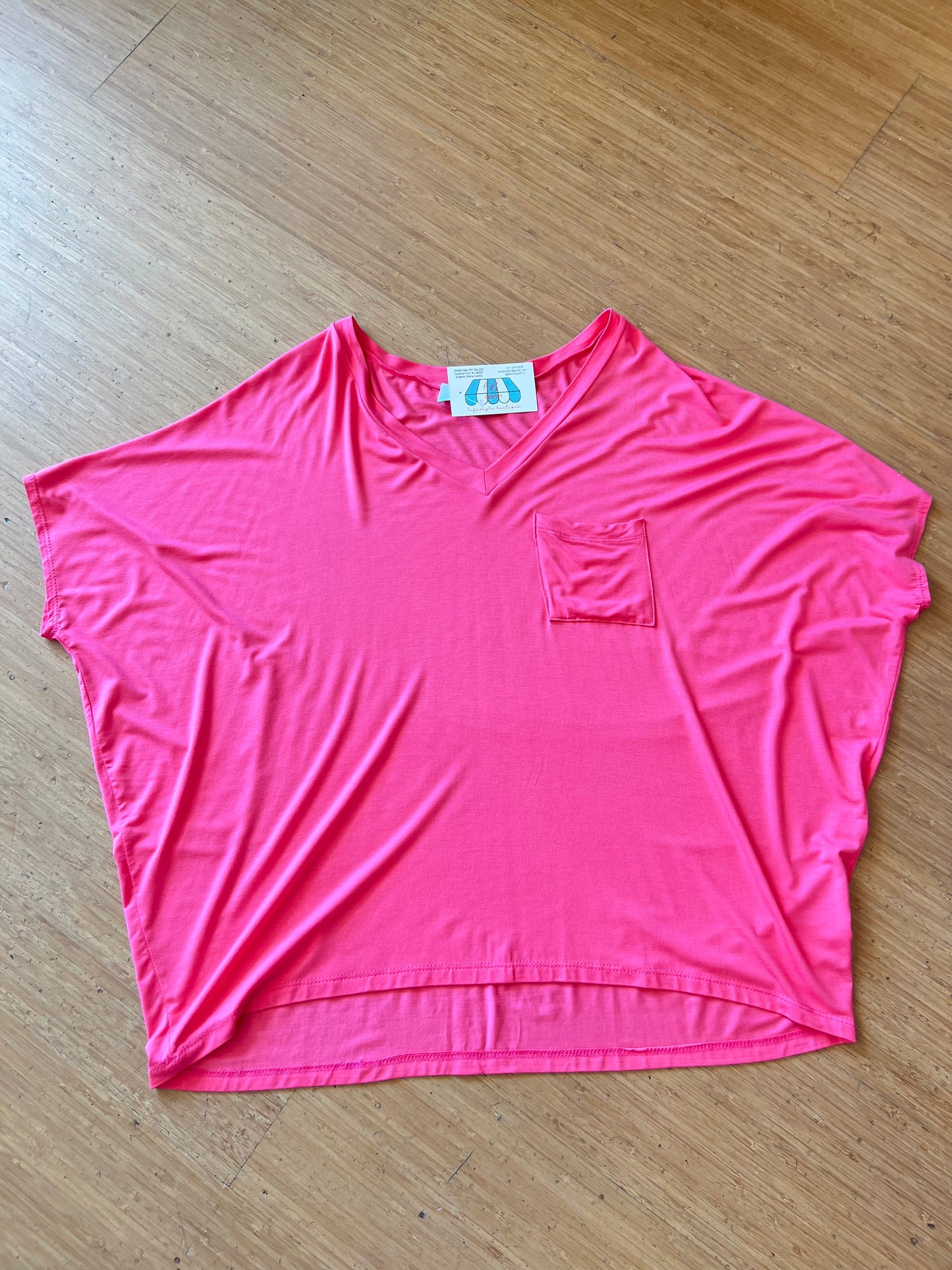 ASHLEY CORAL TEE