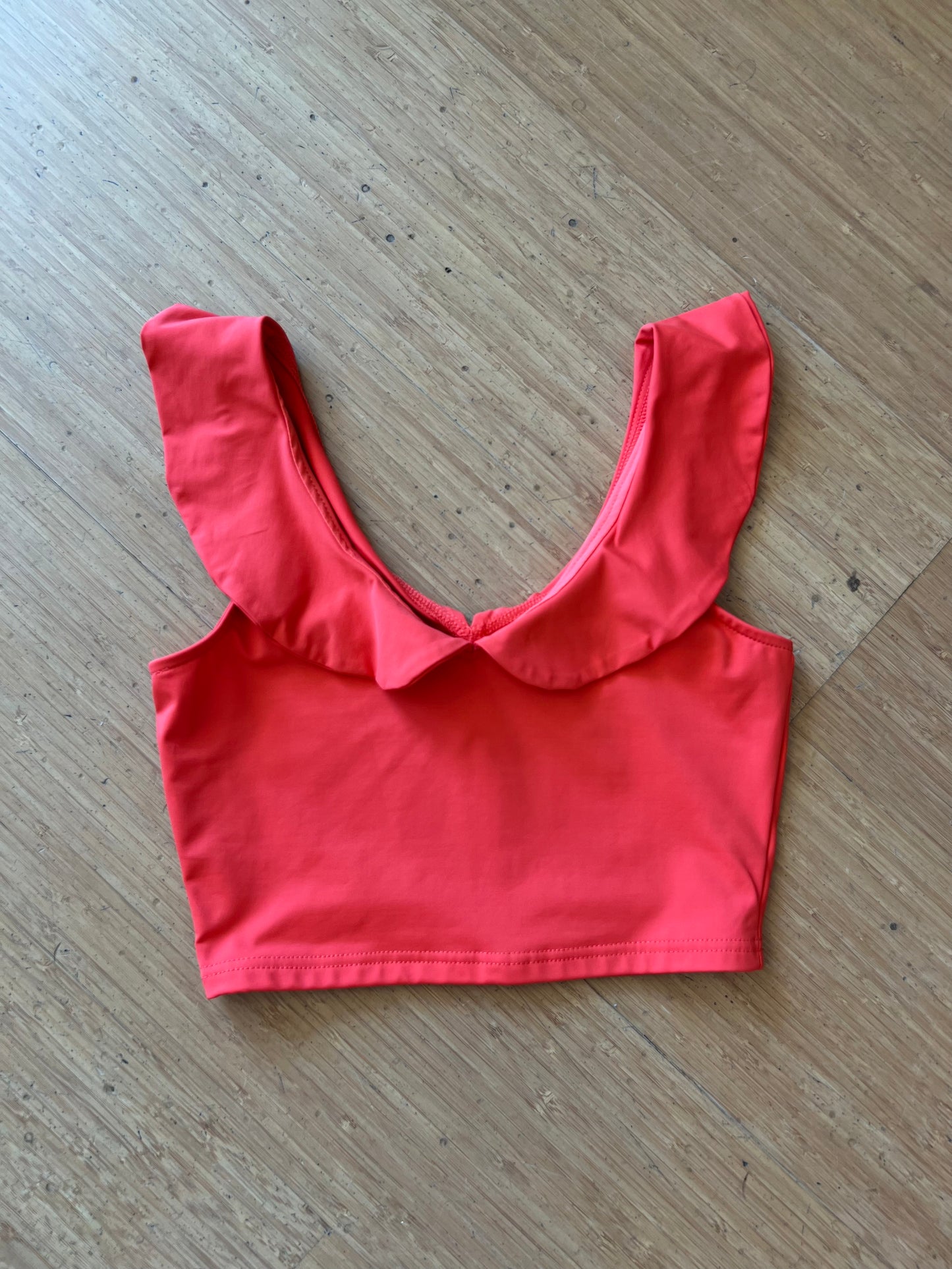 RED HOT SLEEVELESS TOP