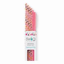 HEY BOO REUSABLE STRAW SET