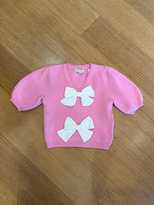 PINK BEAUTY BOW TOP