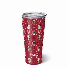 TOUCHDOWN CRIMSON TUMBLER 32oz