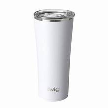 MATTE WHITE TUMBLER 22oz