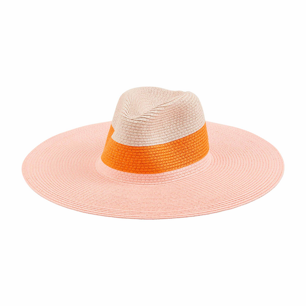 COLORBLOCK FEDORA - PINK