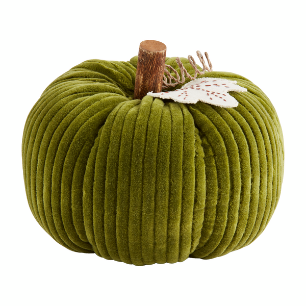 GREEN CORDUROY PUMPKIN