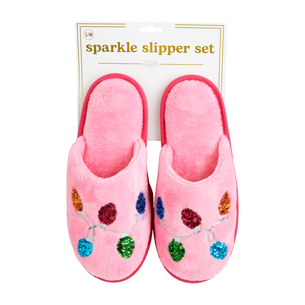 HOLIDAY SPARKLE SLIPPERS